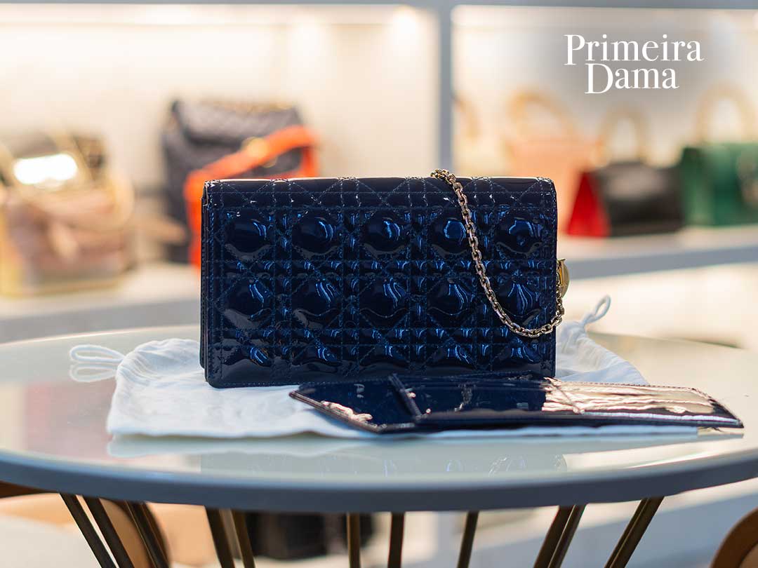 Bolsa Dior Miss Dior Patent WOC - Primeira Dama Brechó de Luxo na Avenida Paulista