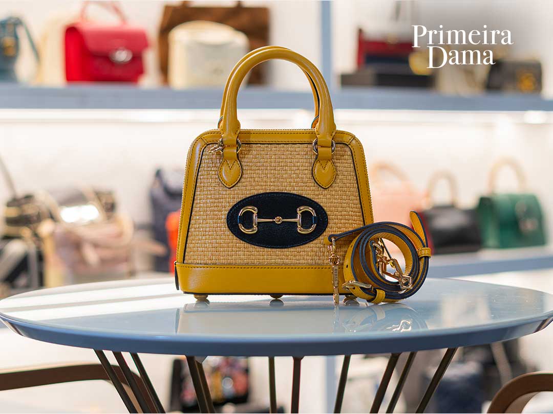 Bolsa Gucci Horsebit 1995 Mini Top Handle Bag - Primeira Dama Brechó de Luxo na Avenida Paulista